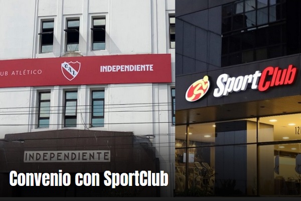 Independiente firma un acuerdo comercial con SportClub · INDEPENDIENTE